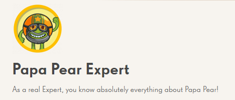 Papa Pear Expert Abzeichen.png