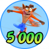 5,000 Woah!