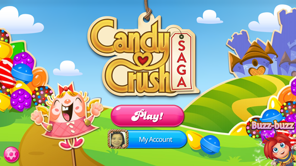 candy crush king logo