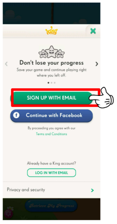 How do I change my King account password or email address? – King