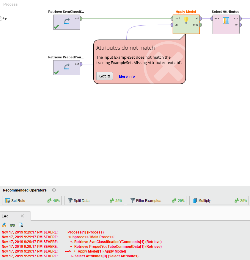 Error Applying Attributes : Getting The Process Cannot Access The File