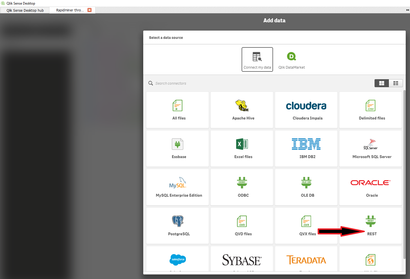 Create a Qlik REST API connection to Rapidminer — RapidMiner Community