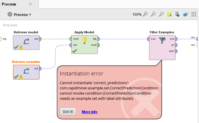 Error Filter examples operator - parameter correct_predictions ...