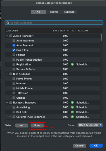 Budget none categories.png