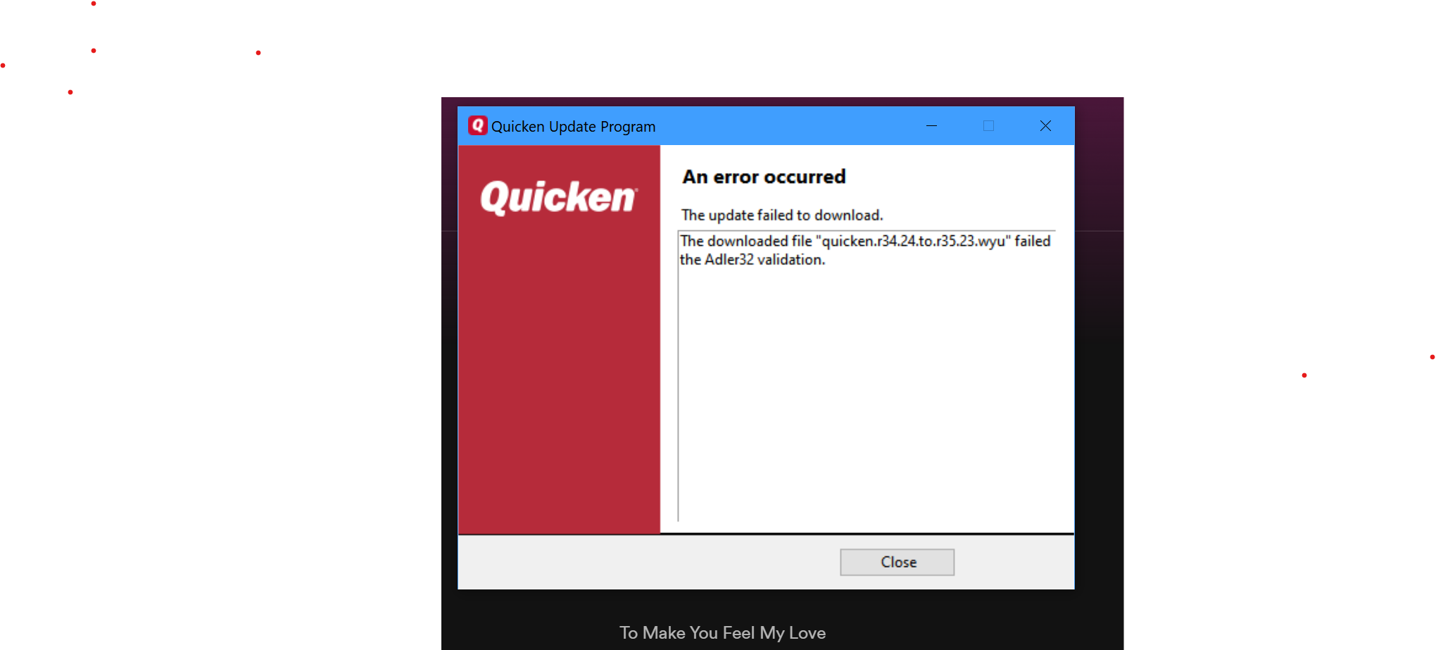 quicken for mac error 323