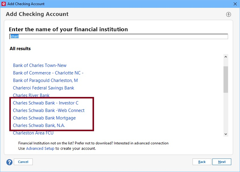 Charles Schwab Downloading Issue Ol 309b Not Resolved Quicken