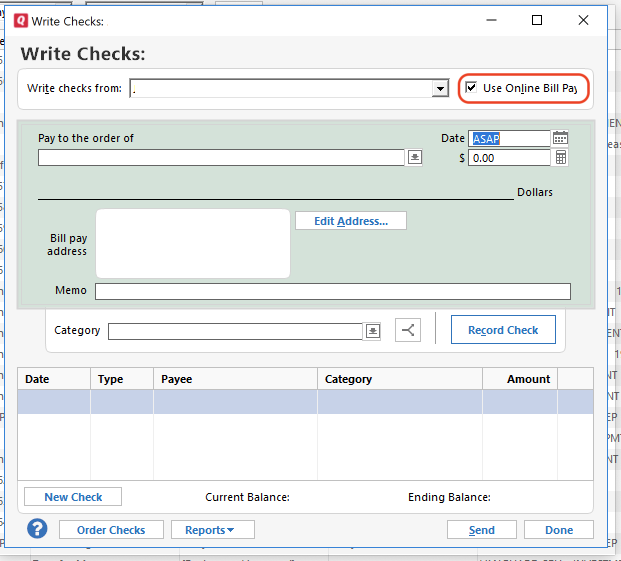 how do you print 3 checks per page with quicken for mac