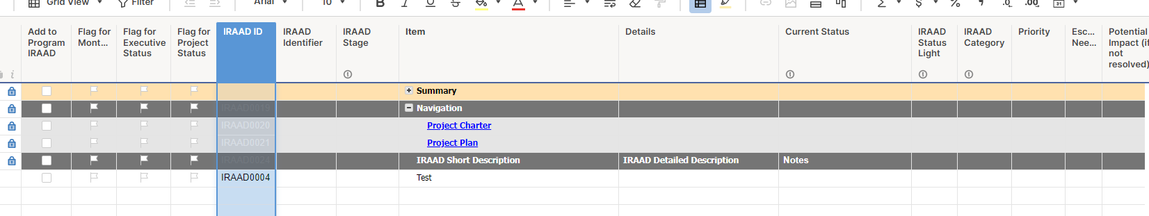 Formula Help - IRAAD Profile Data + IRAAD ID — Smartsheet Community