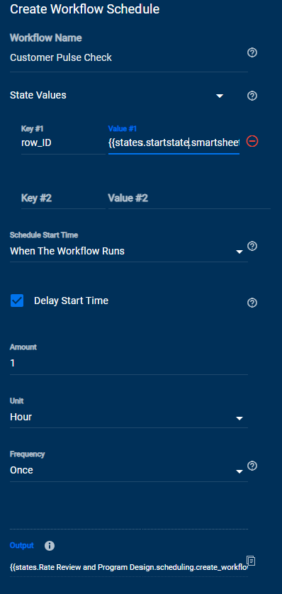 Dynamically Scheduling Another Workflow Smartsheet Community