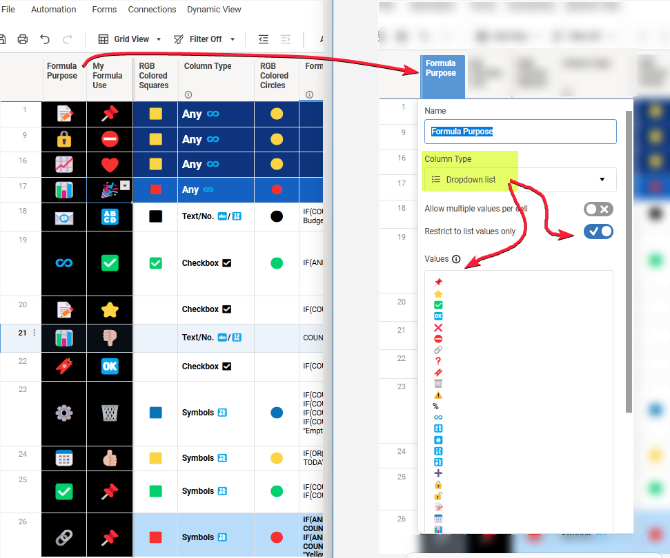 Emoji Sample Drop Down Menu Options.png