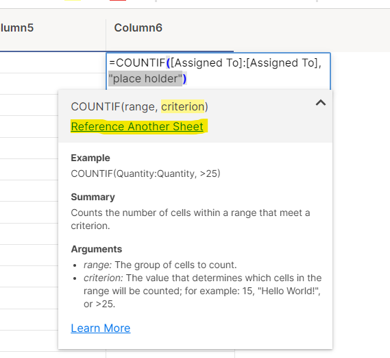 Help with IF COUNT IFS Cross Reference Formula — Smartsheet Community