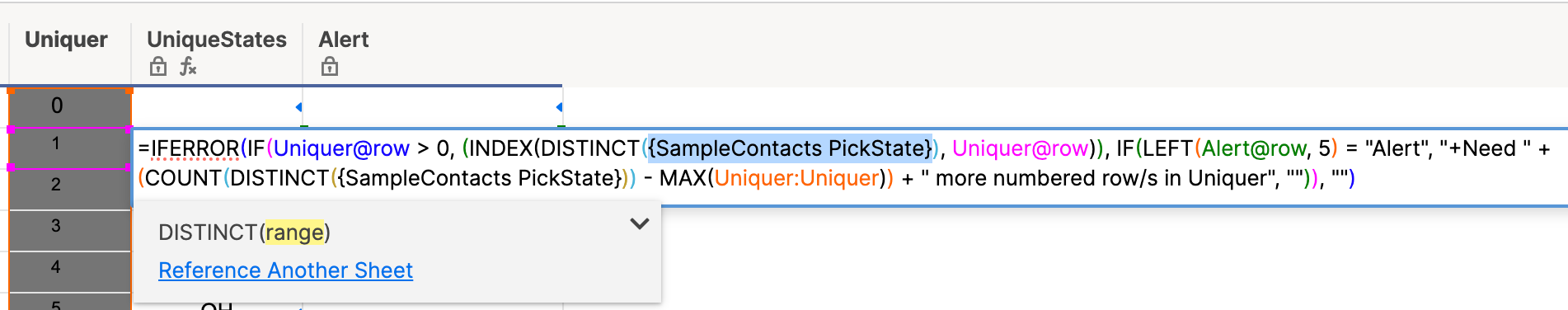 list-all-unique-values-from-a-column-within-one-smartsheet-in-a-separate-smartsheet-smartsheet