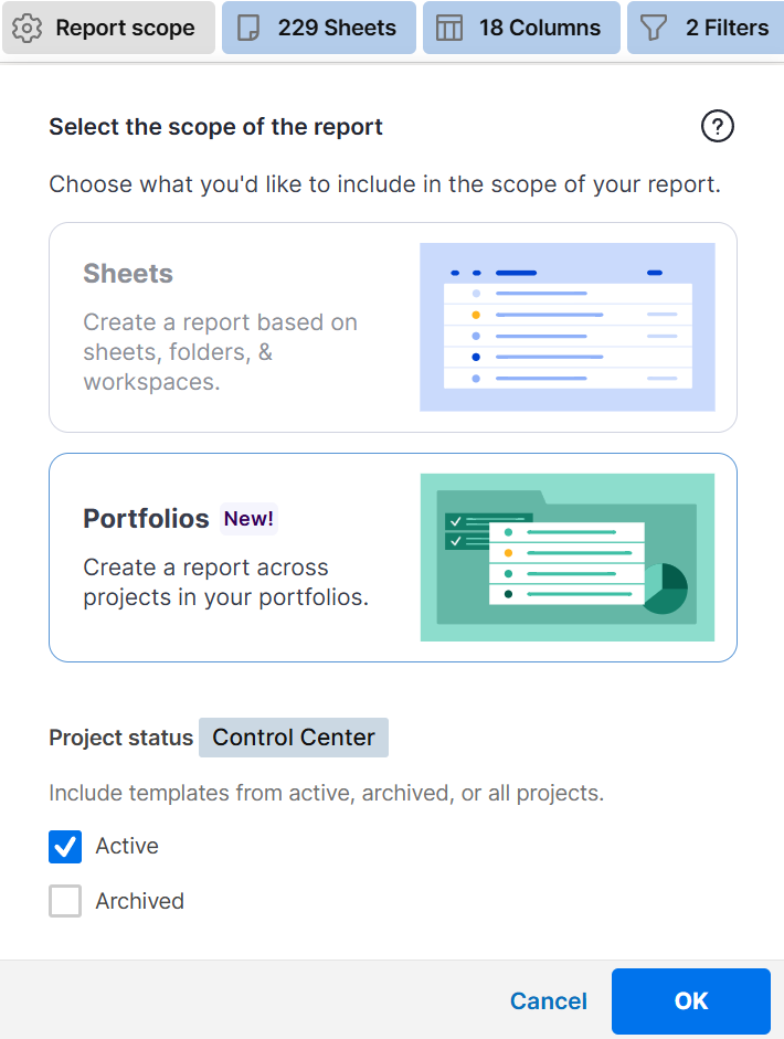 Report Doesn't Have the Option for Grouping, Sorting or Filtering ...