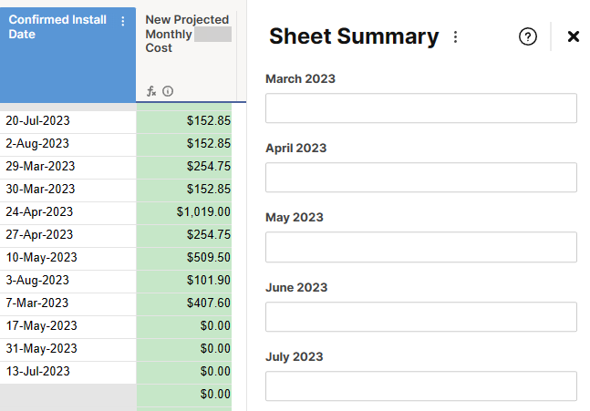 smartsheet calculations date subtraction