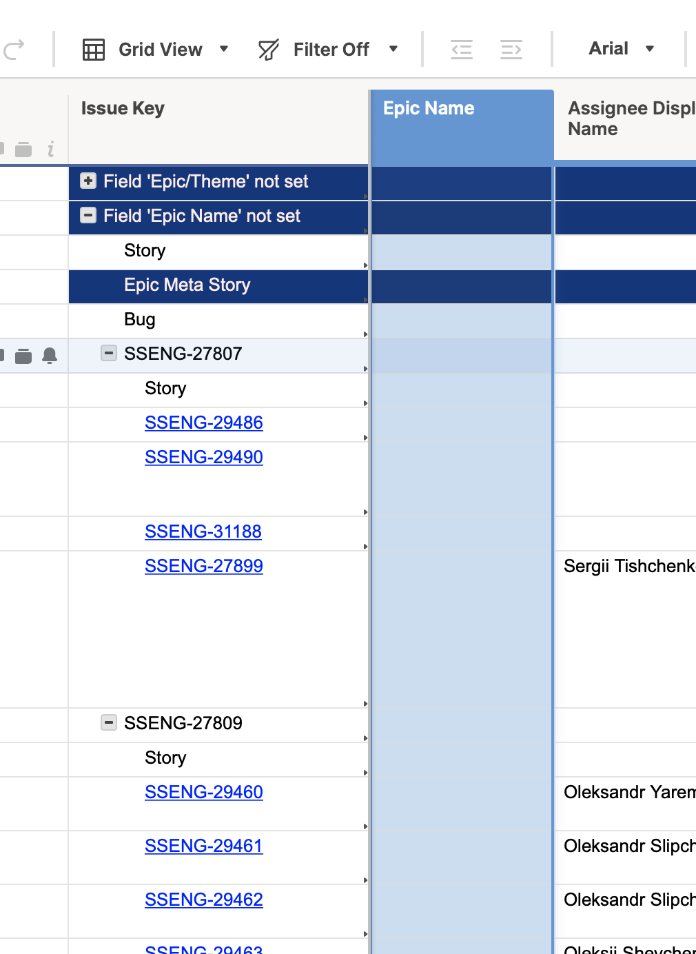 WEB-3558] name changer not working - Jira