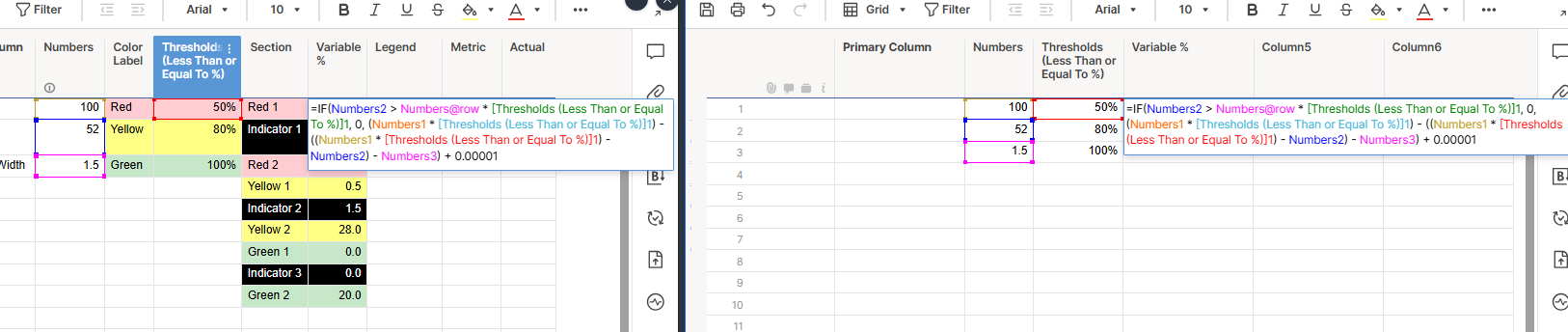 Sharing lessons learned - hiding rows & columns - replicating formulas ...