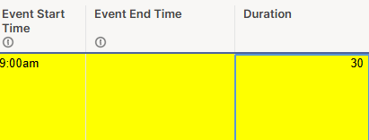 Unable to Calculate Event End Time from Start Date and Duration ...