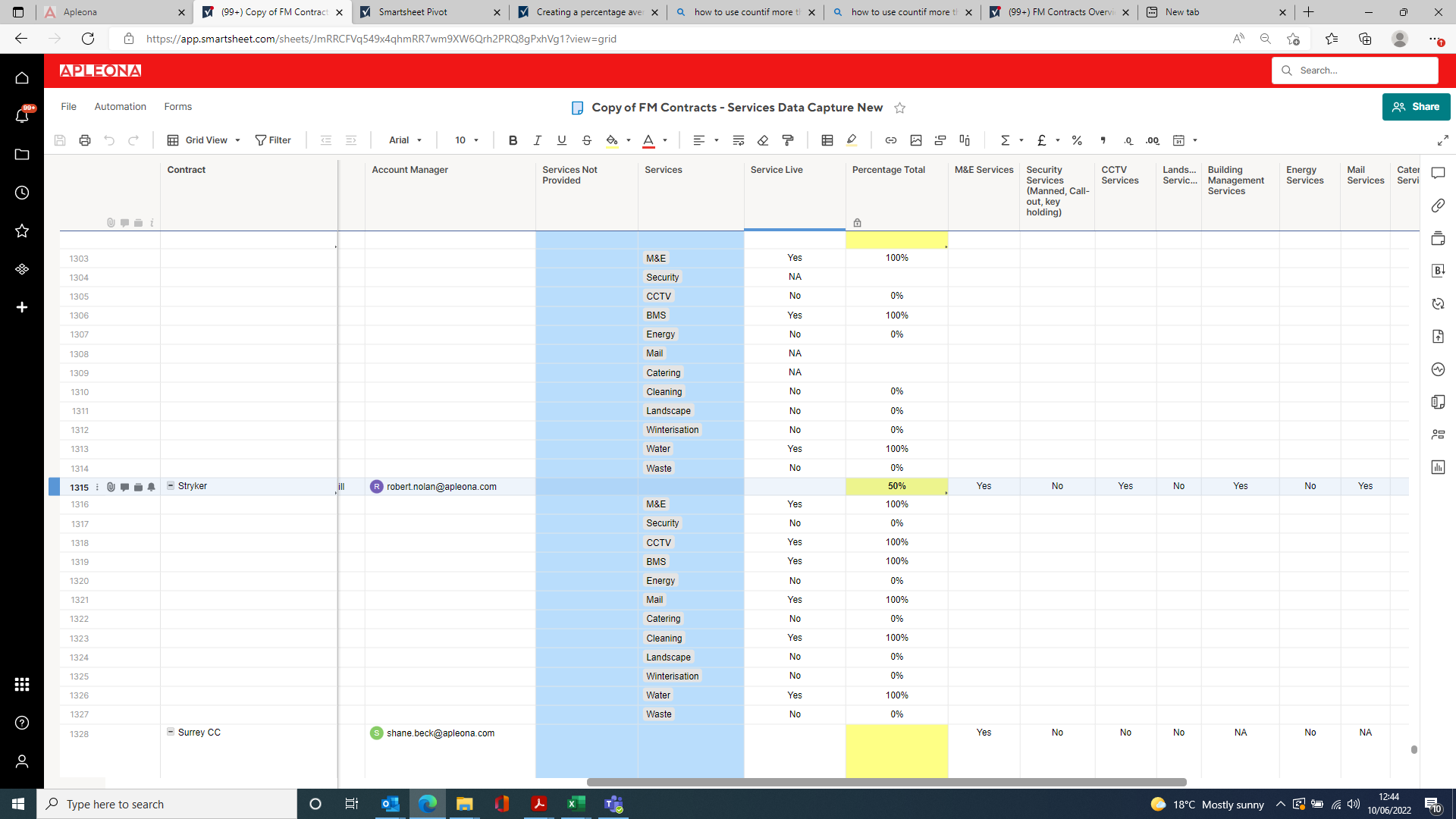 Creating A Count Using Countif Across Multiple Columns — Smartsheet Community 3622