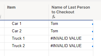 INDEX MATCH COLLECT How to get most recent entry by person and by