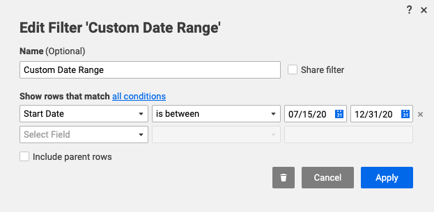 See if a date is with a defined date range — Smartsheet Community