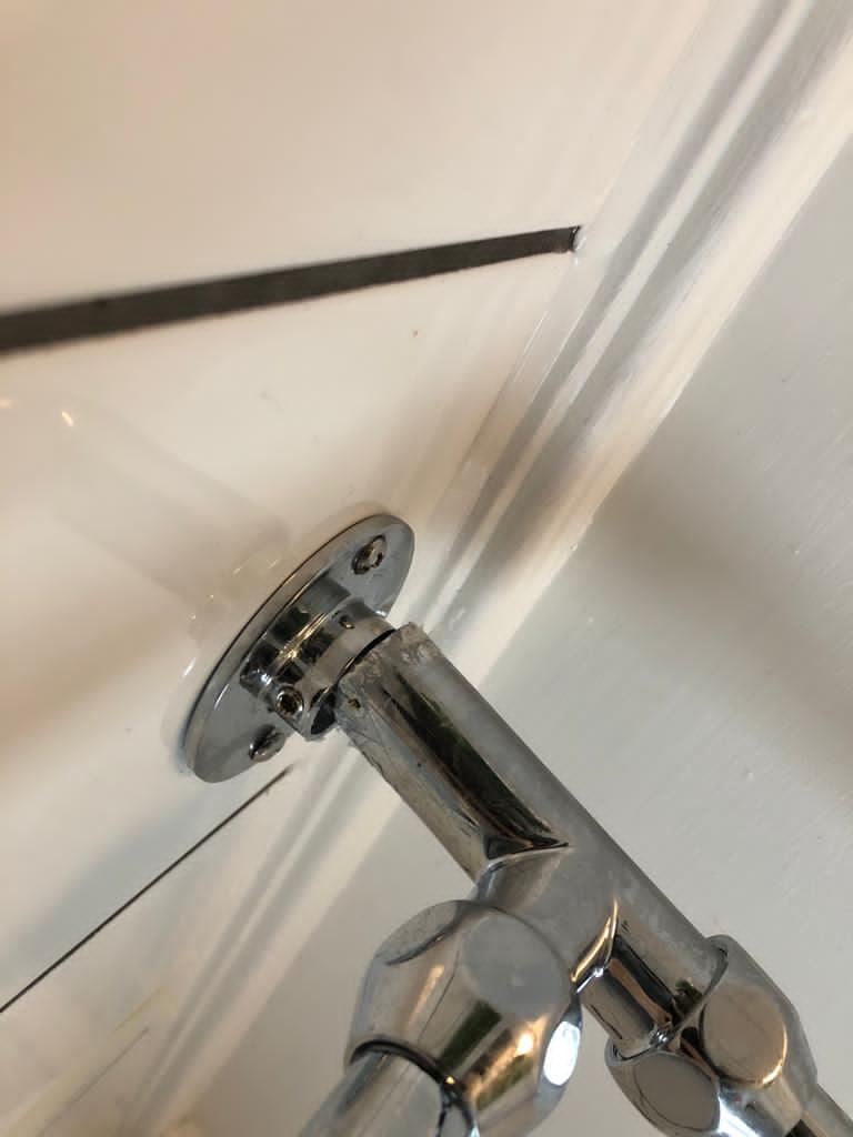 Fixing shower head back to wall — MoneySavingExpert Forum