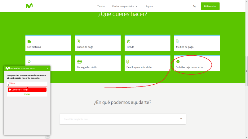 Dar De Baja Una Linea Movistar
