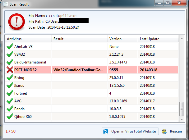 virustotal uploader 2.2