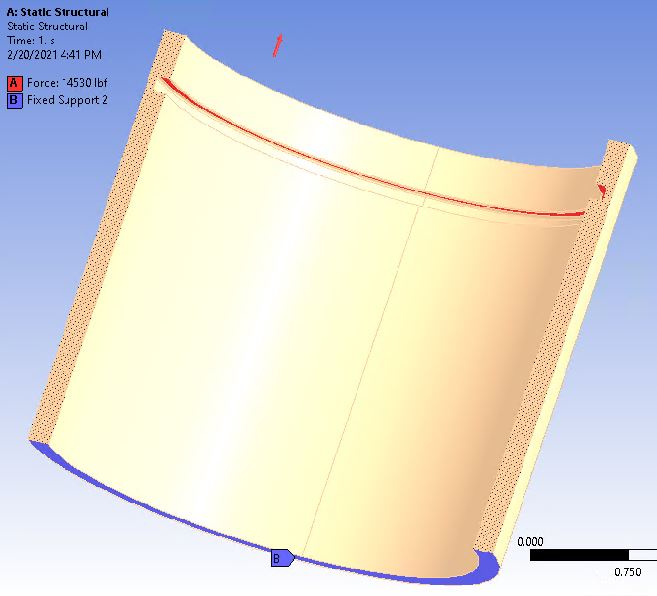 How to mesh a retaining ring groove