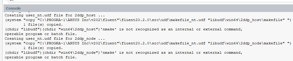 UDF compilation problem in ANSYS Fluent 2020 R2 — Ansys Learning Forum