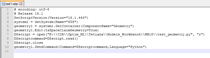 Spaceclaim Scripting