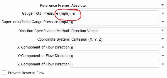 Ansys fluent unit scales and result plots