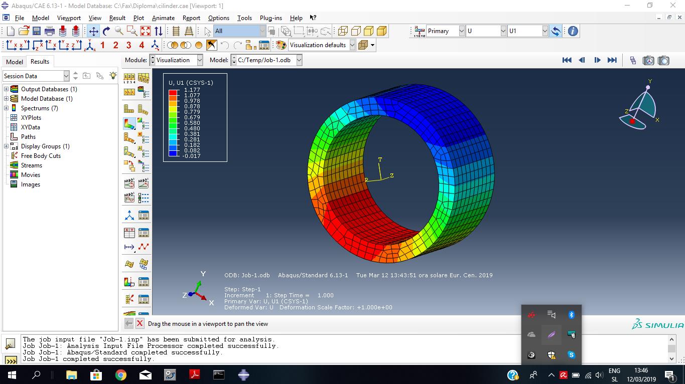 Rigid Body Transformation in Ansys / Relative Displacements — Ansys