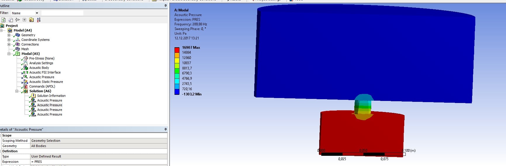 Helmholtz Resonator — Ansys Learning Forum