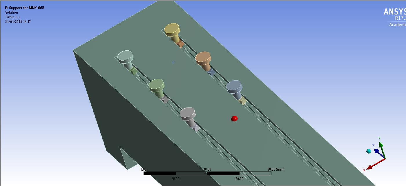 how to simulate a bolted junction