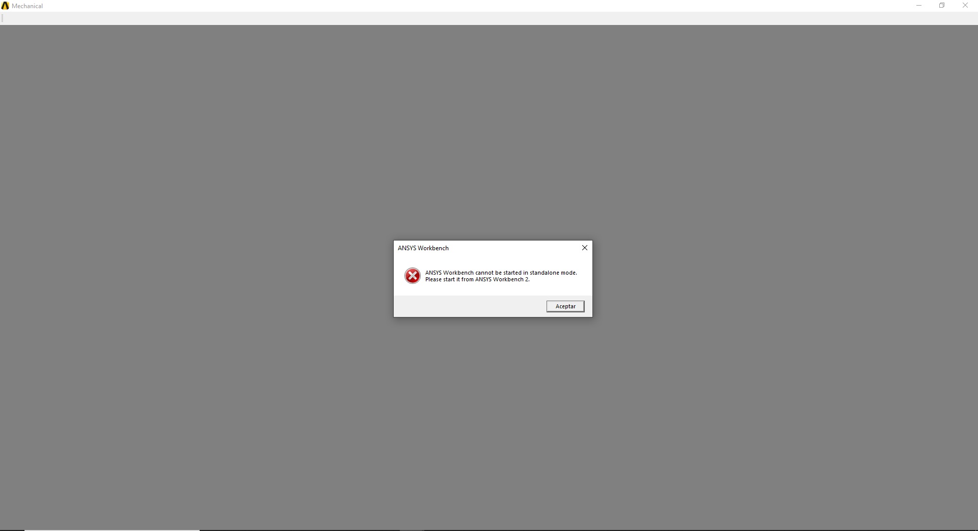 ANSYS MECHANICAL WON T OPEN visual data 6