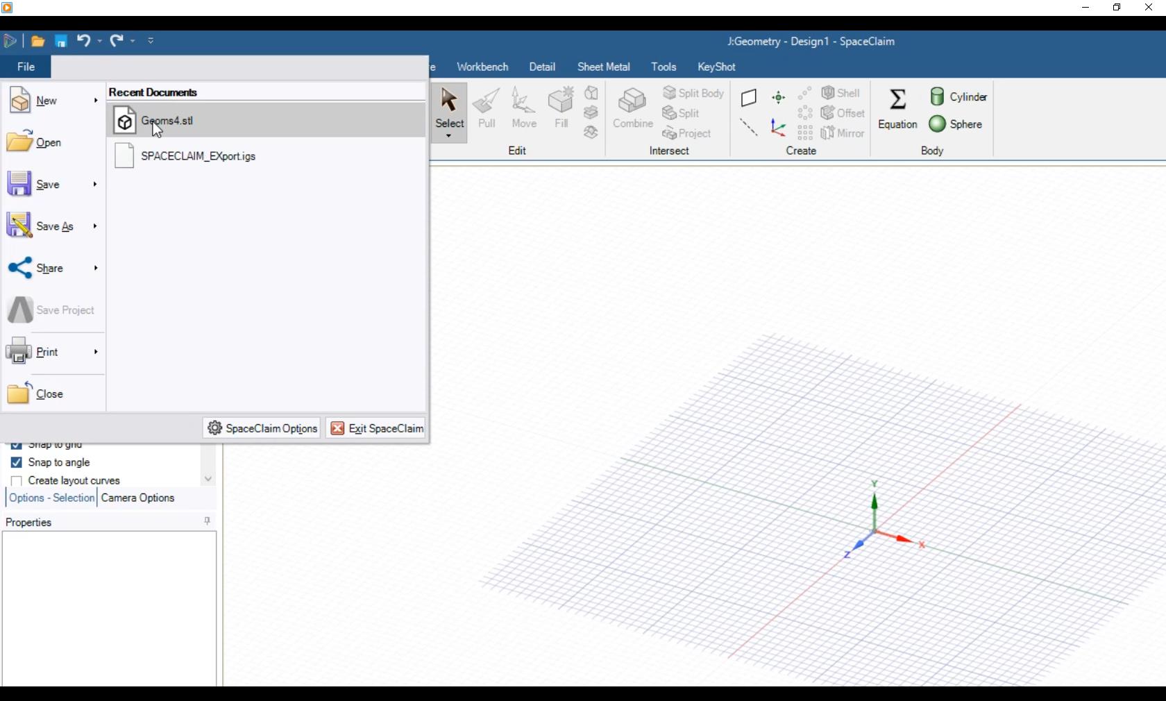 Extract Internal Volume from STL file