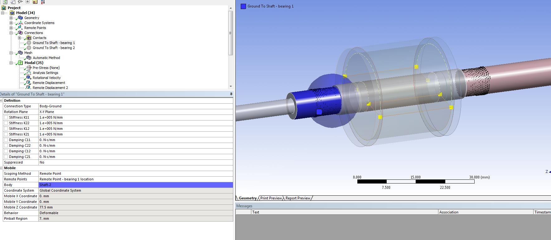 Rotor dynamics of a high speed shaft assembly — Ansys Learning Forum