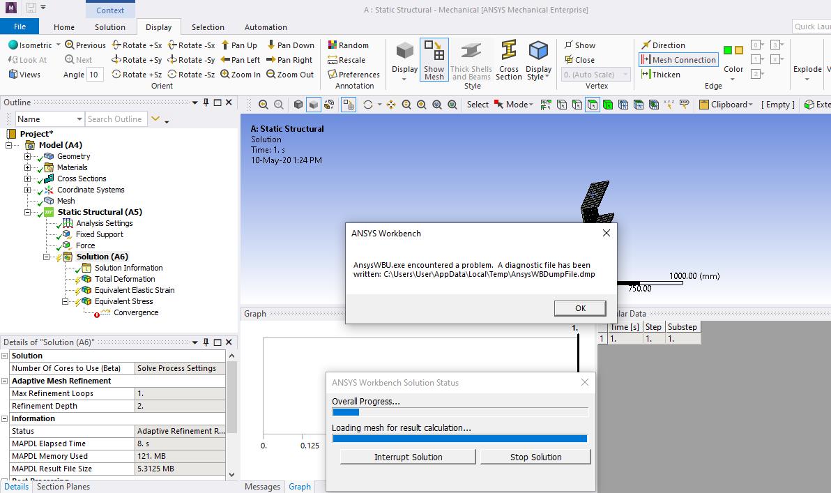 Error While Running The Simulation Error While Running The Simulation