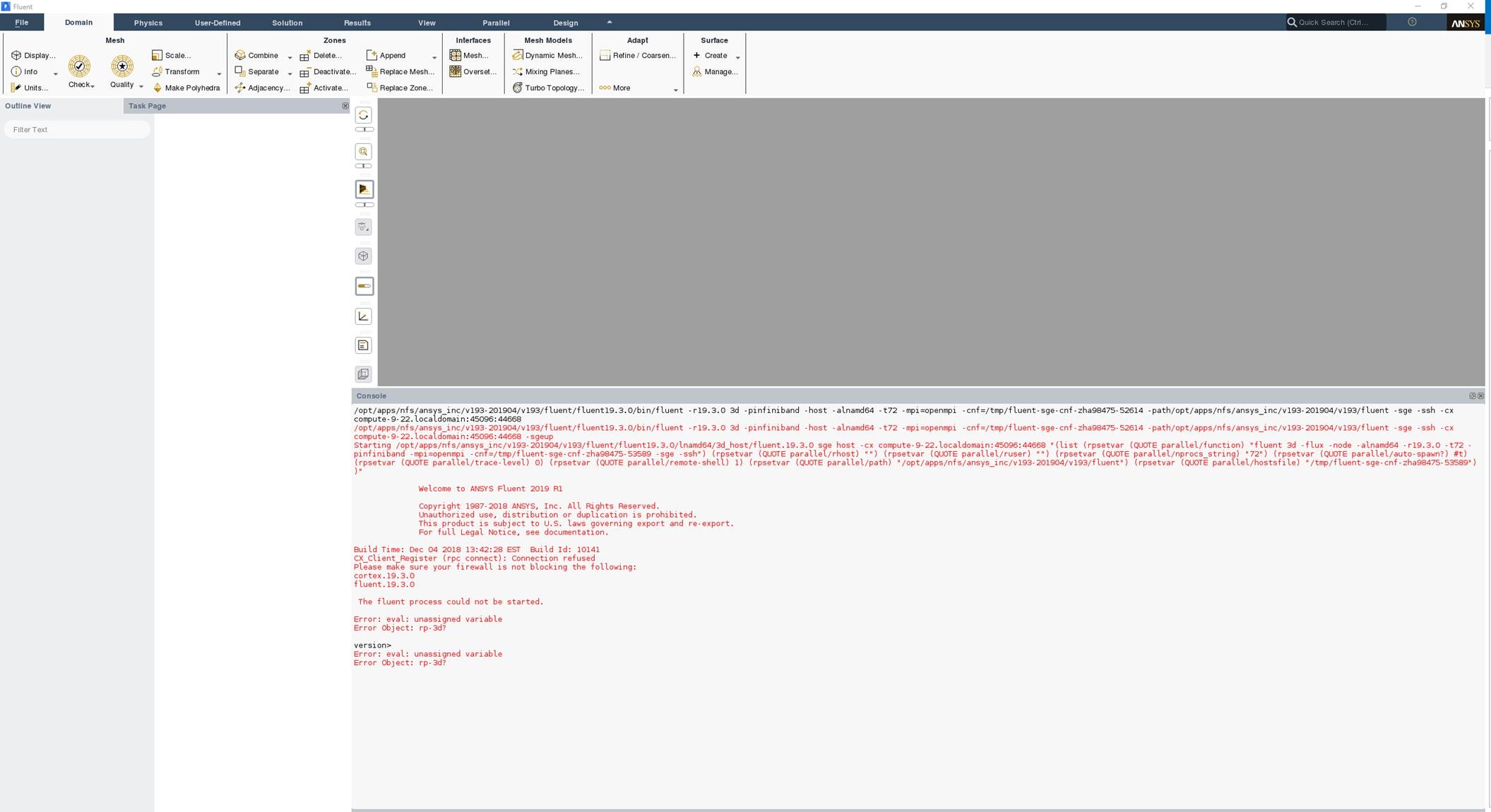 Ansys Fluent License Error Ansys Fluent License Error