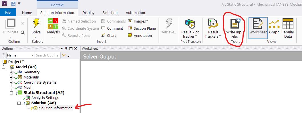Error while importing 3D model into MAPDL