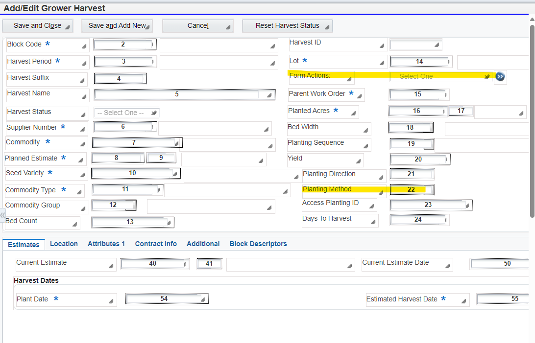 Tab Sequence is not working as expected through Personal Forms Manager ...