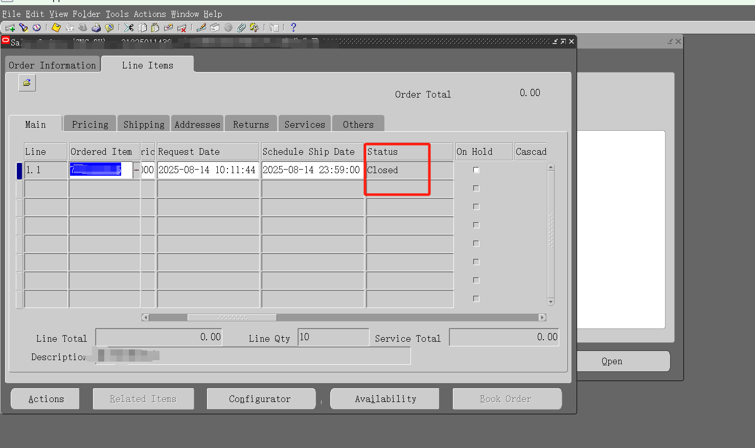 Oracle Ar The ISO didn't enter the AR-interface — oracle-mosc