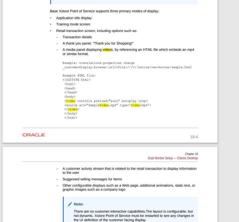 How to make video played in classic desktop version[V24] when Xstore ...