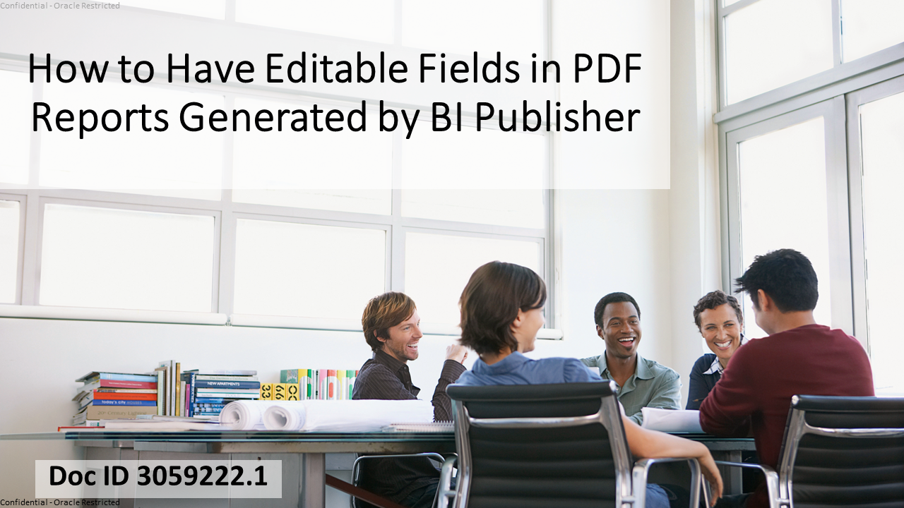New Document Explains How to Have Editable Fields in PDF Reports ...