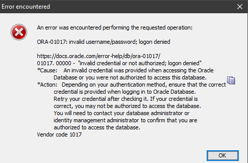 SQL Developer: Any way to show only the short ORA- messages? — oracle-mosc