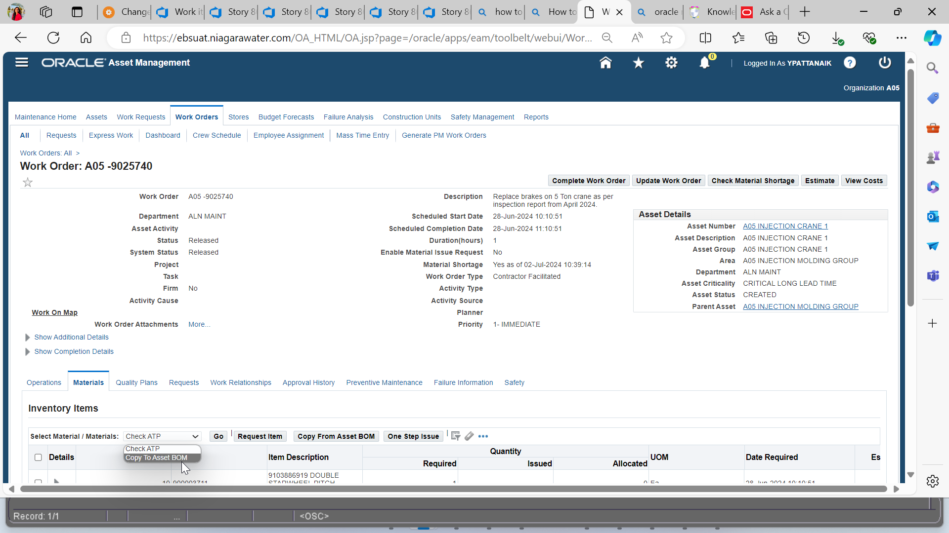 How to customize the Work Order OAF Page in Oracle EBS ? — oracle-mosc