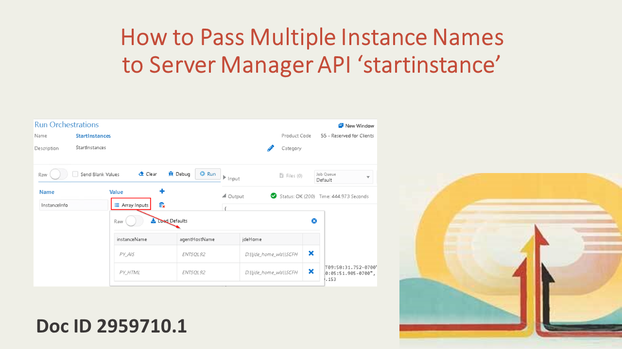 New Orchestrator HowTo Document to Pass Multiple Instance Names to ...