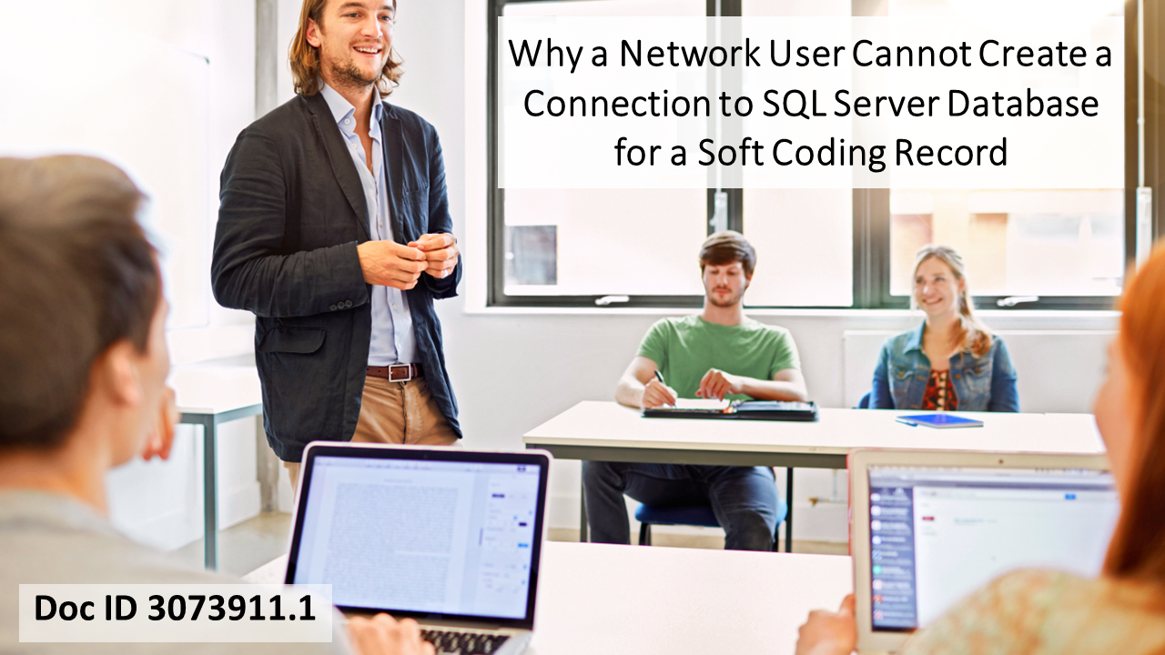 Why Network User Cannot Create Soft Coding Connection to a SQL Server ...