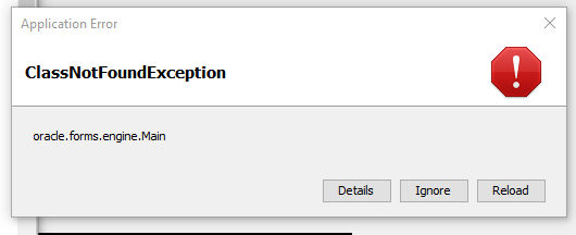 Oracle forms 11g stopped working after java update to 1.8.0_291-b10 ...