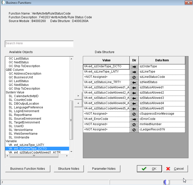 F40203 Verify Activity Rules Status code ¿How to use it? — oraclemosc